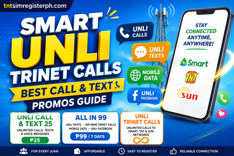 Smart Unli Trinet Calls Best Call & Text Promos Guide 2026