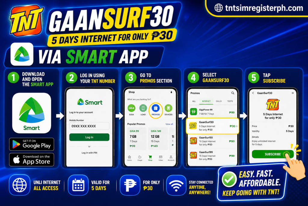 TNT GaanSurf30